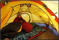 Bivouac sur le trajet   